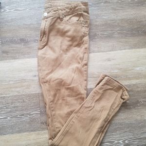 Khaki Denim Pants